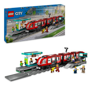 Lego Downtown Streetcar & Station 60423